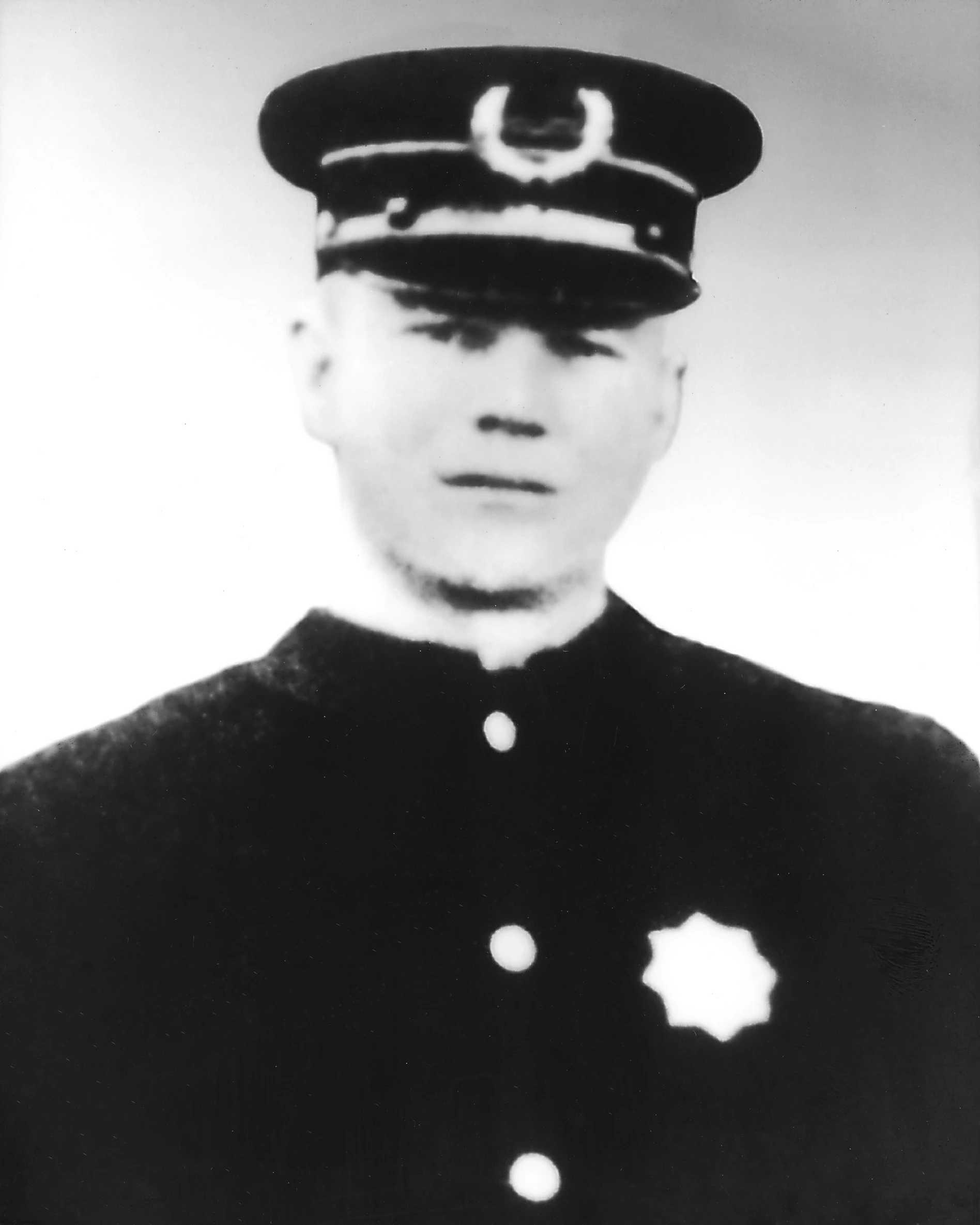 Portrait of Officer Elmer Cobb, Boulder Police Department