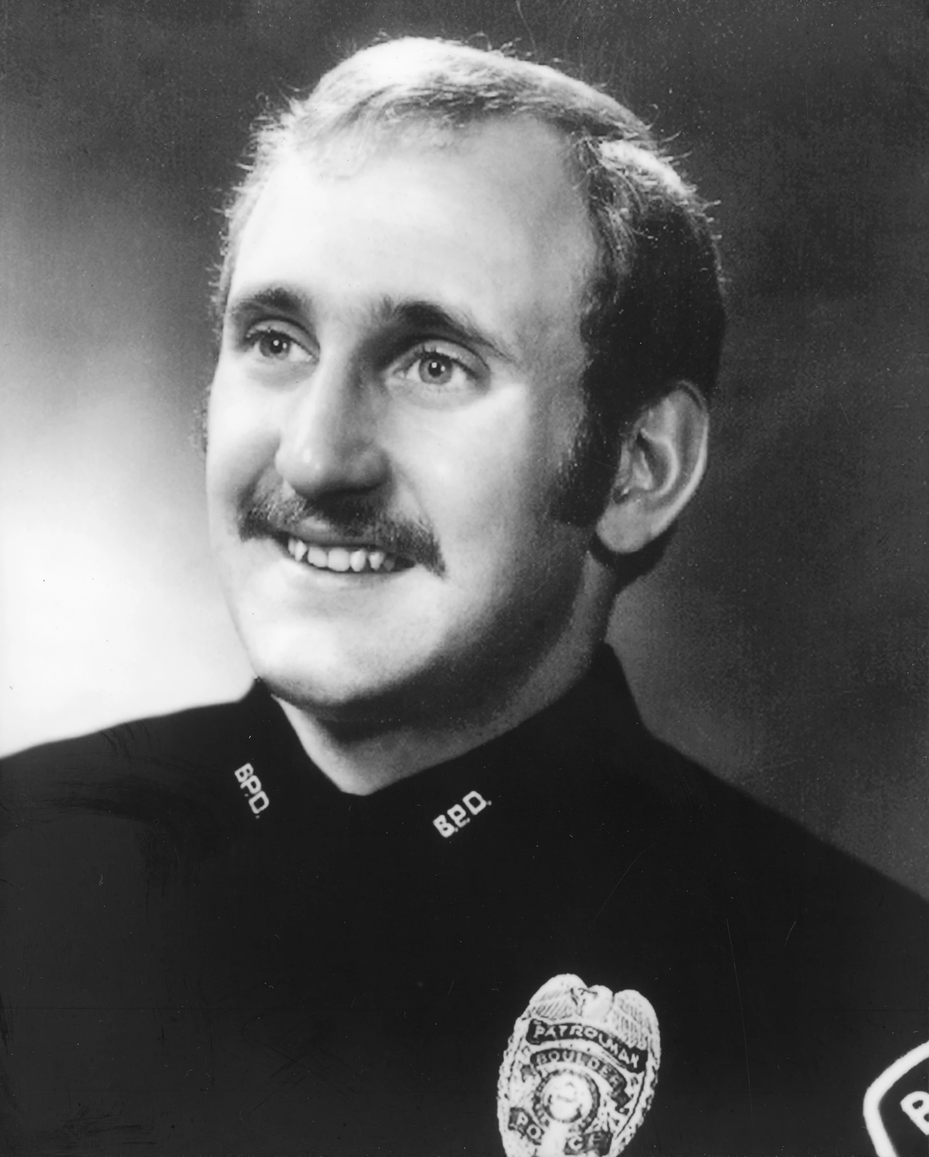 Portrait of Officer Gary Mills, Boulder Police Department