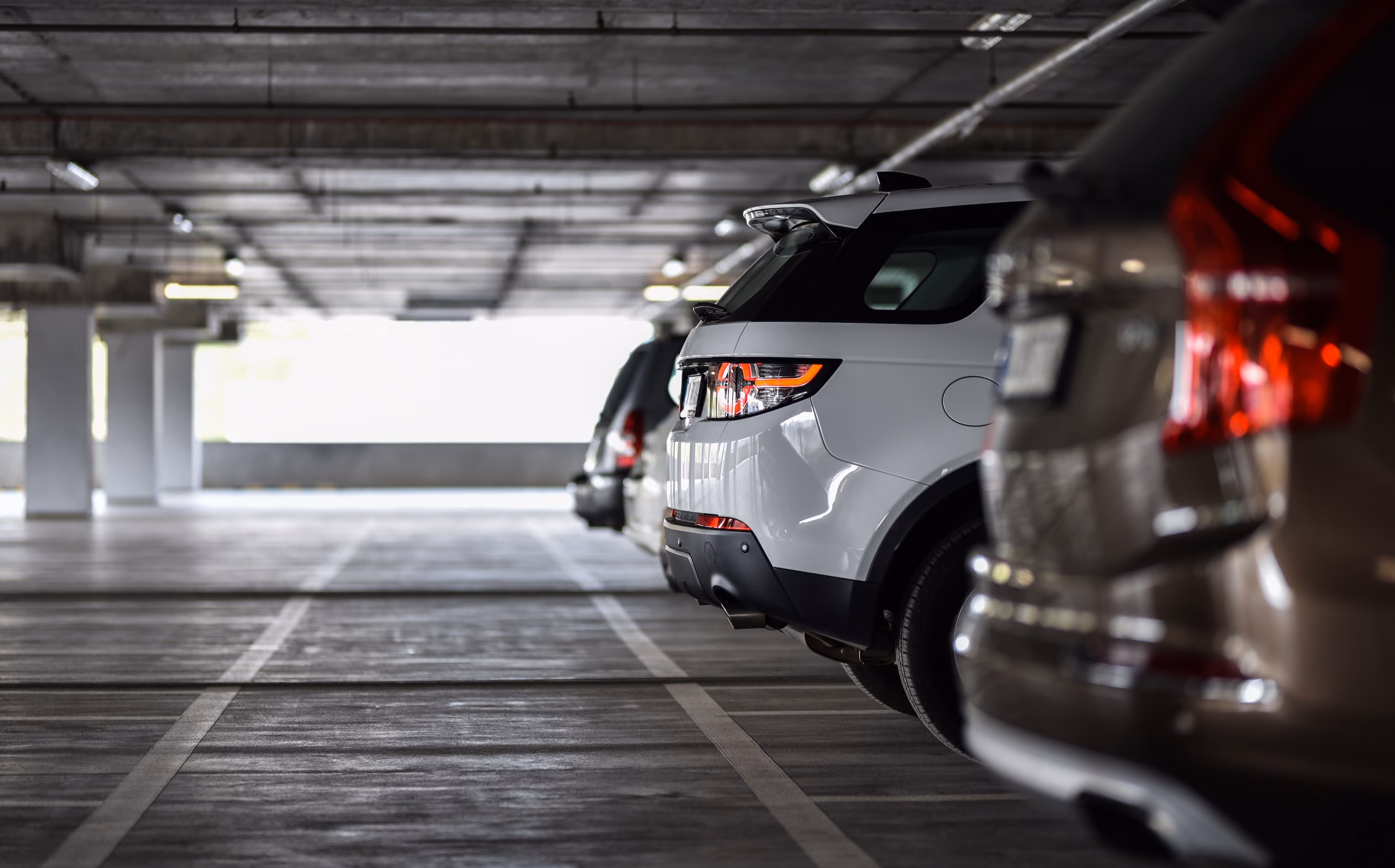 Parking Garage Stock Image