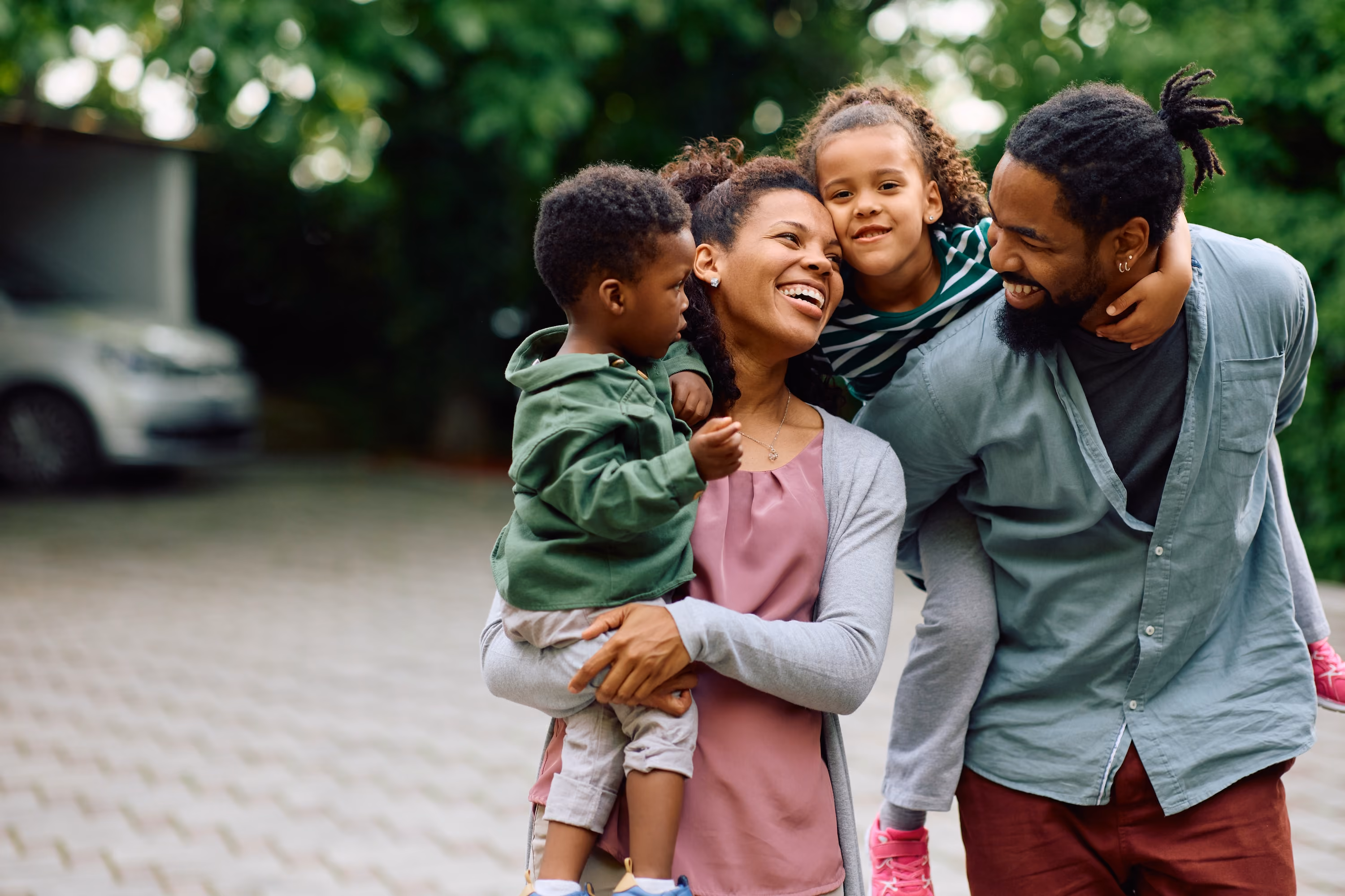 Happy Family Stock Image
