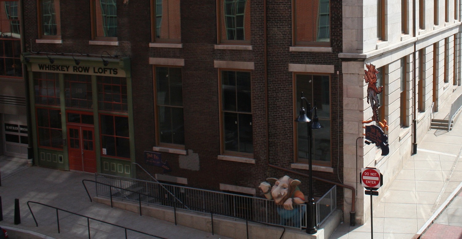 The Troll Pub Under the Bridge in Downtown, Louisville – exterior