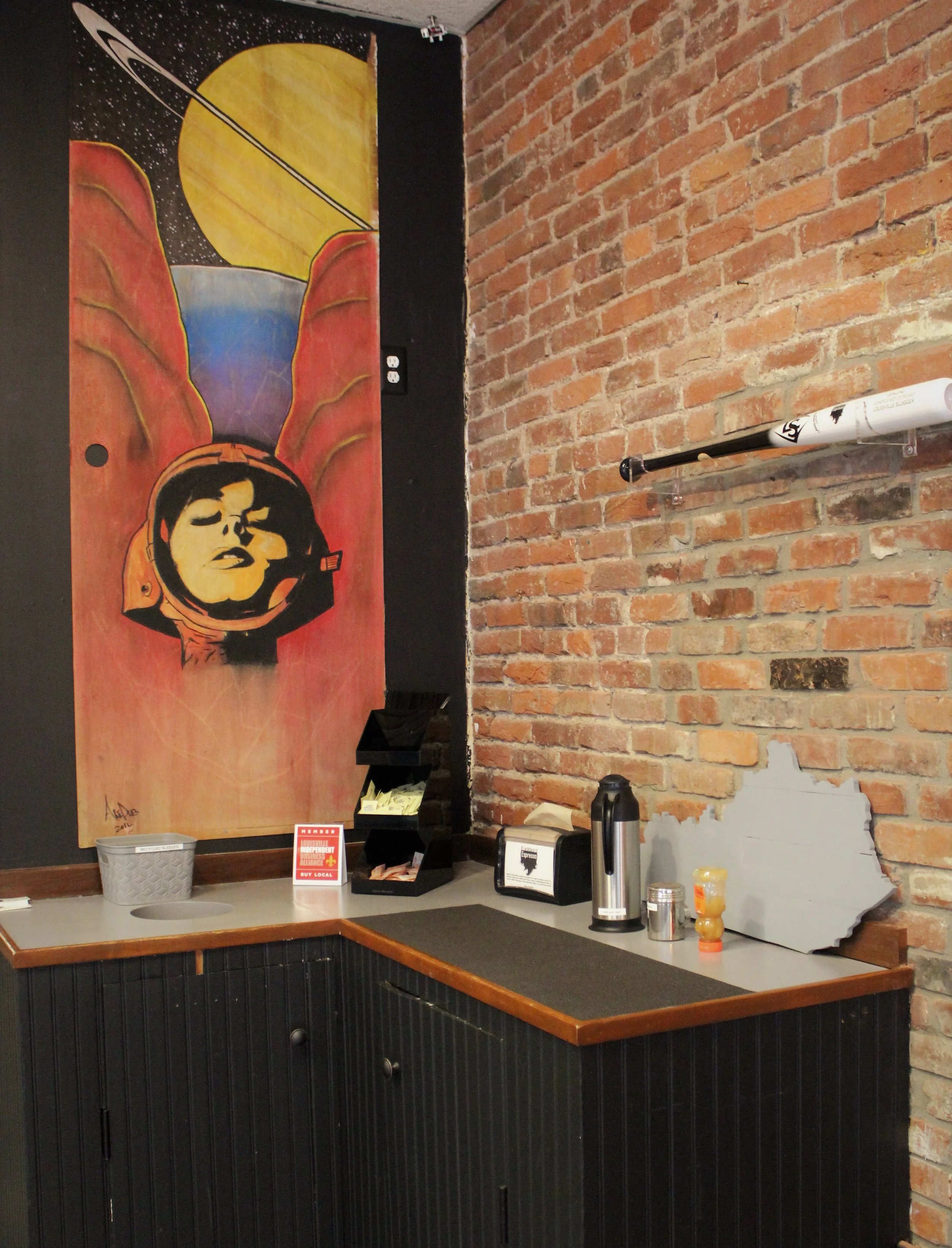 Blackbeard Espresso in Downtown, Louisville – interior