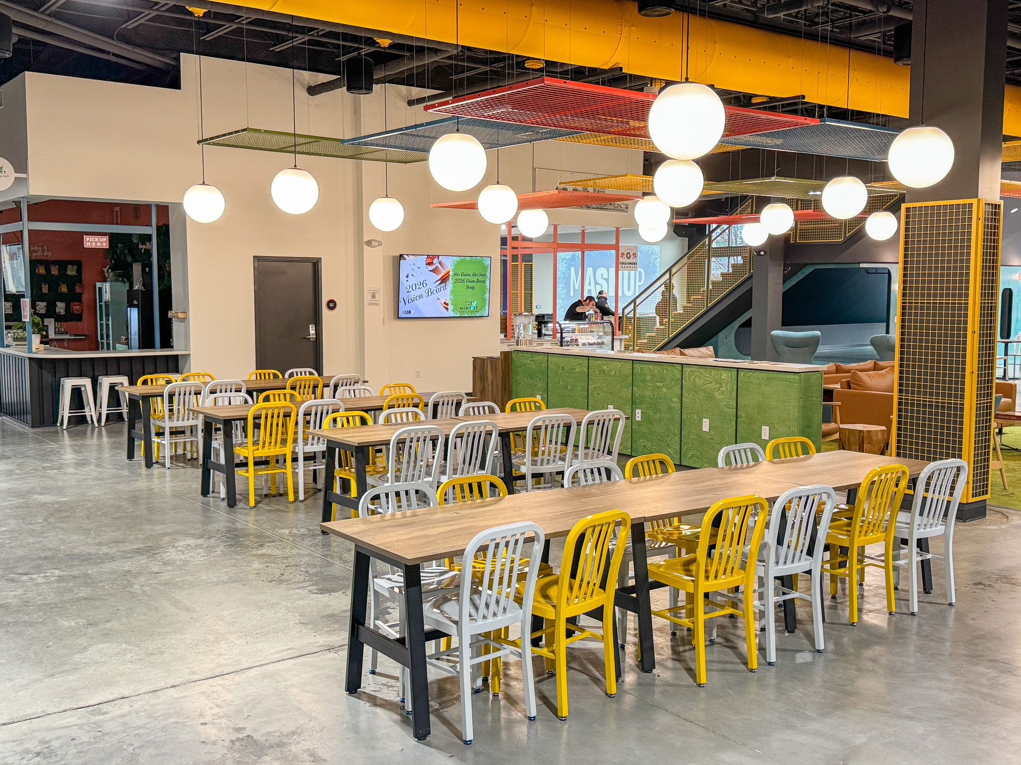 Mashup Food Hall in NuLu, Louisville – interior