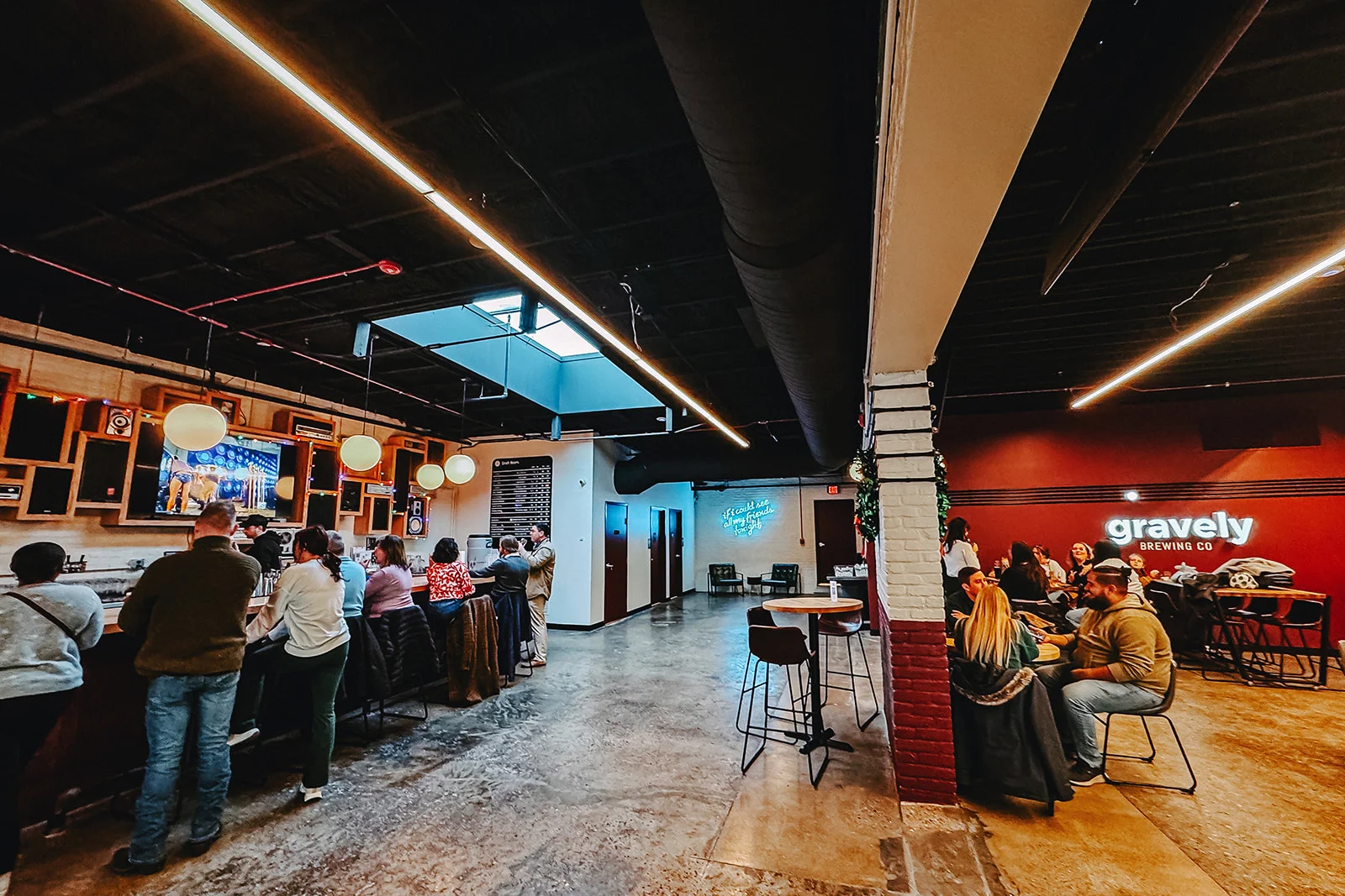 Gravely Brewing Co. in NuLu, Louisville – interior
