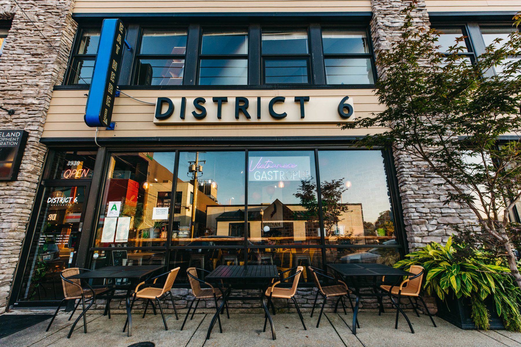 District 6 in St. Matthews, Louisville – exterior