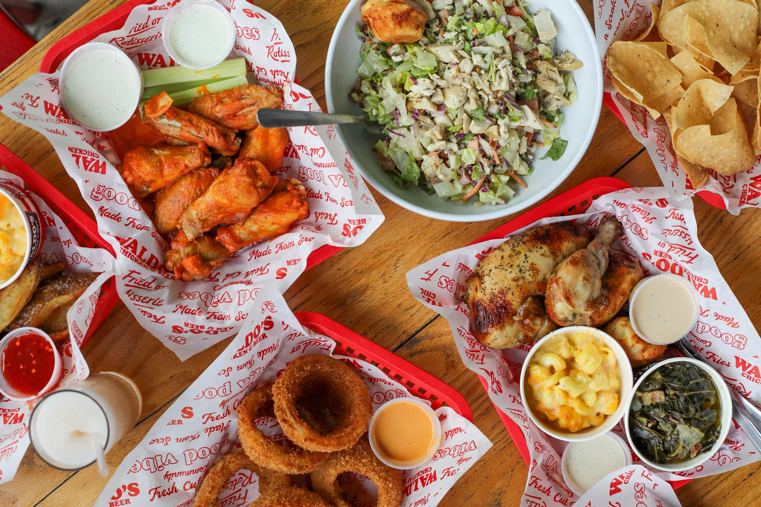 Waldo's Chicken & Beer in Norton Commons, Louisville – food