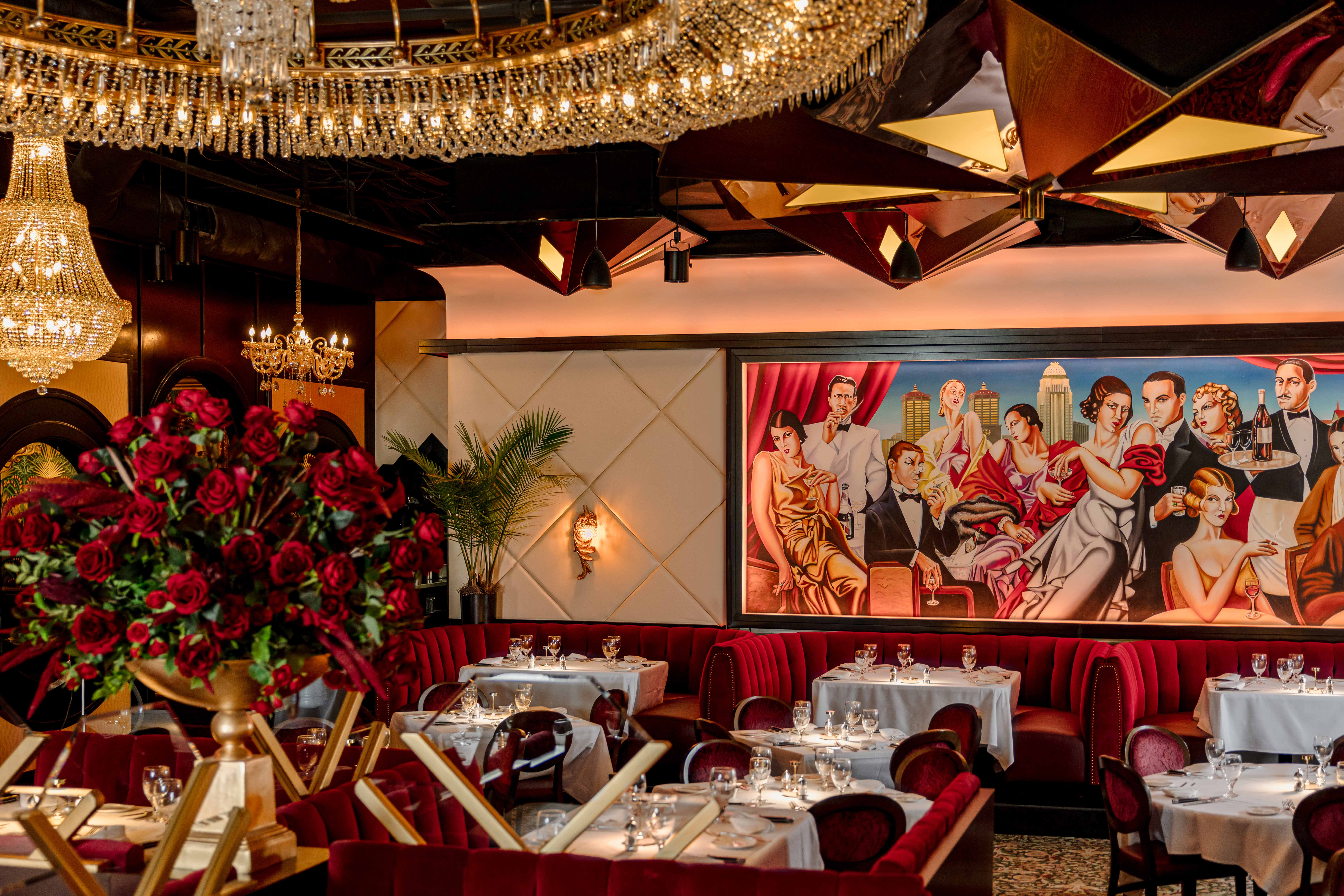 Jeff Ruby's Steakhouse in Downtown, Louisville – interior