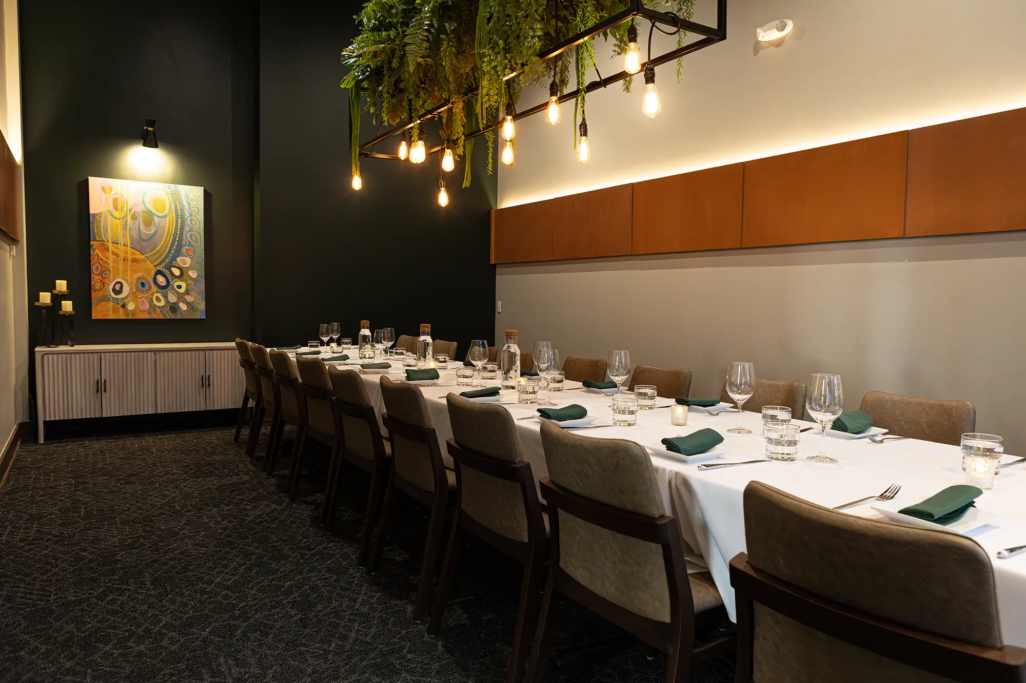 Benfinita Modern Italian in Downtown, Louisville – interior