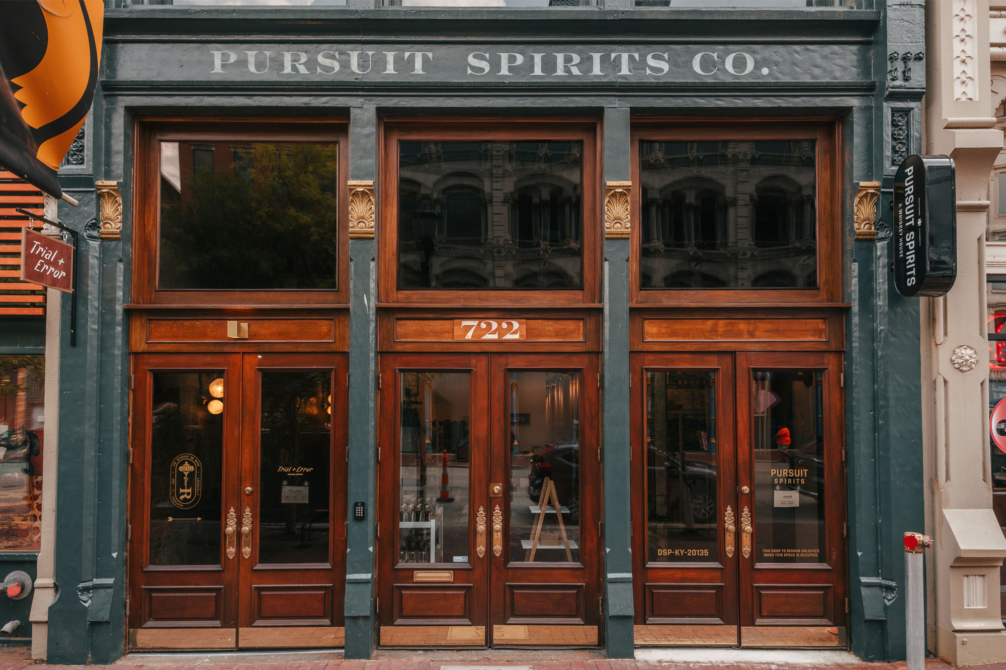 Pursuit Spirits Whiskey Row