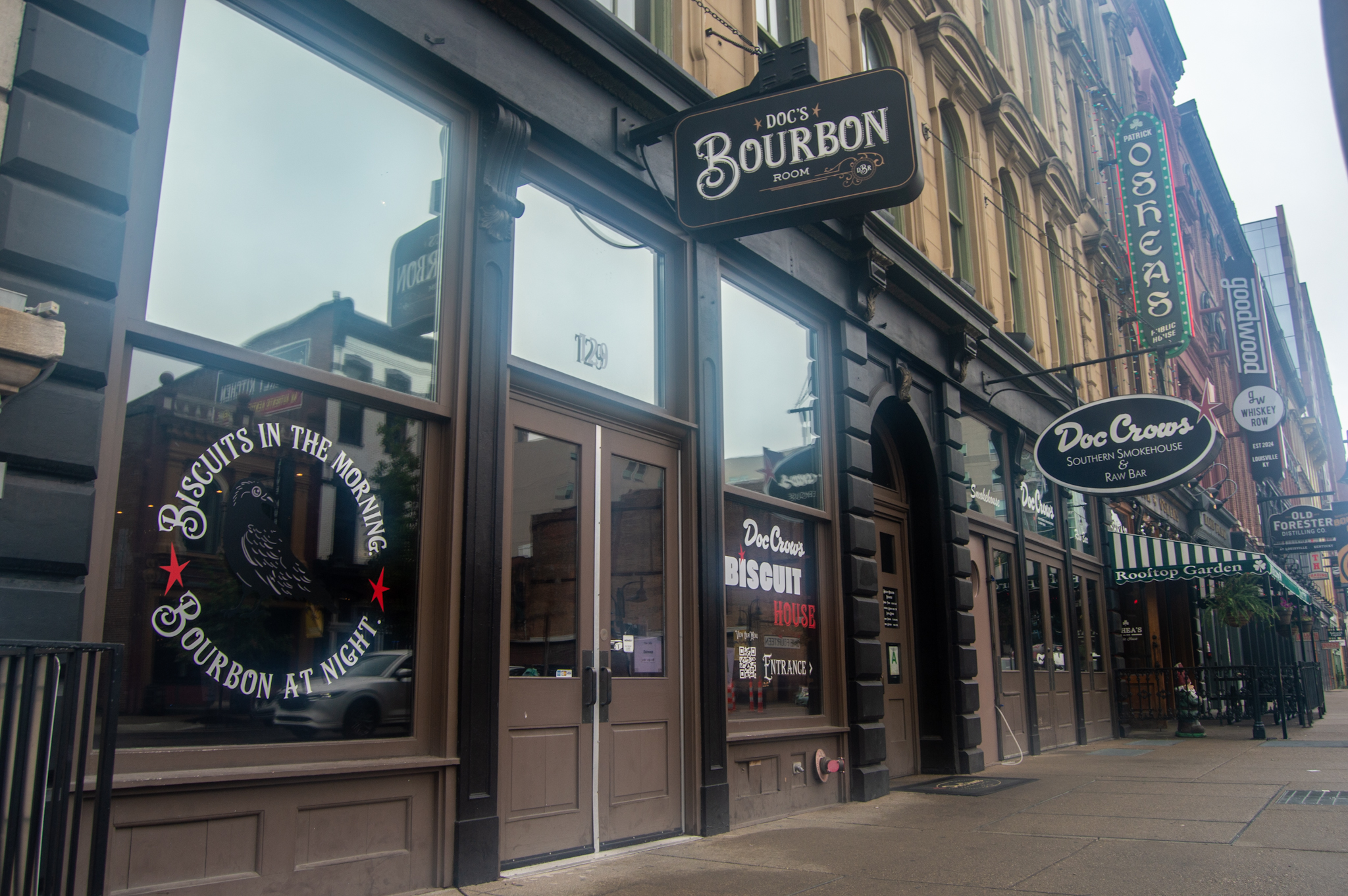 Doc's Bourbon Room in Downtown, Louisville – exterior