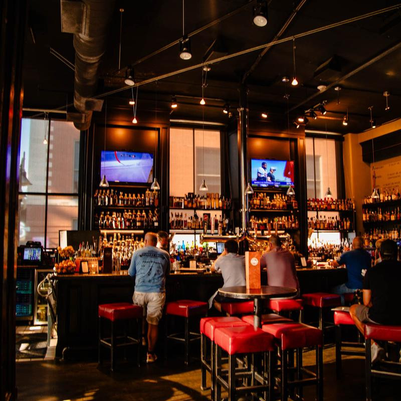 Sidebar at Whiskey Row in Downtown, Louisville – interior