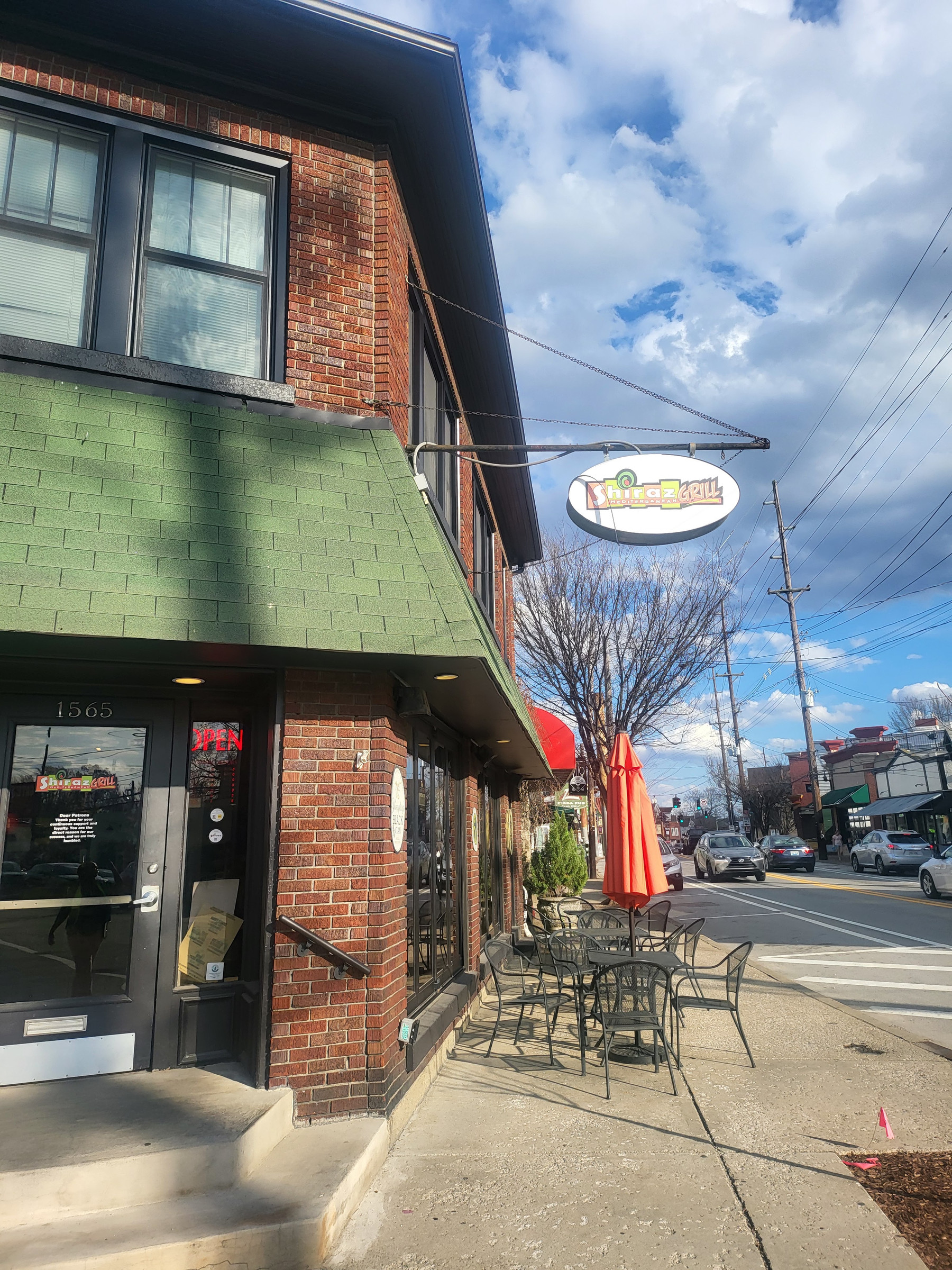 Shiraz Mediterranean Grill Highlands in The Highlands, Louisville – exterior
