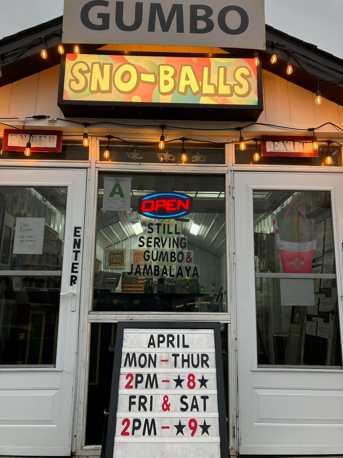 Boudreaux's New Orleans Style Sno-Balls