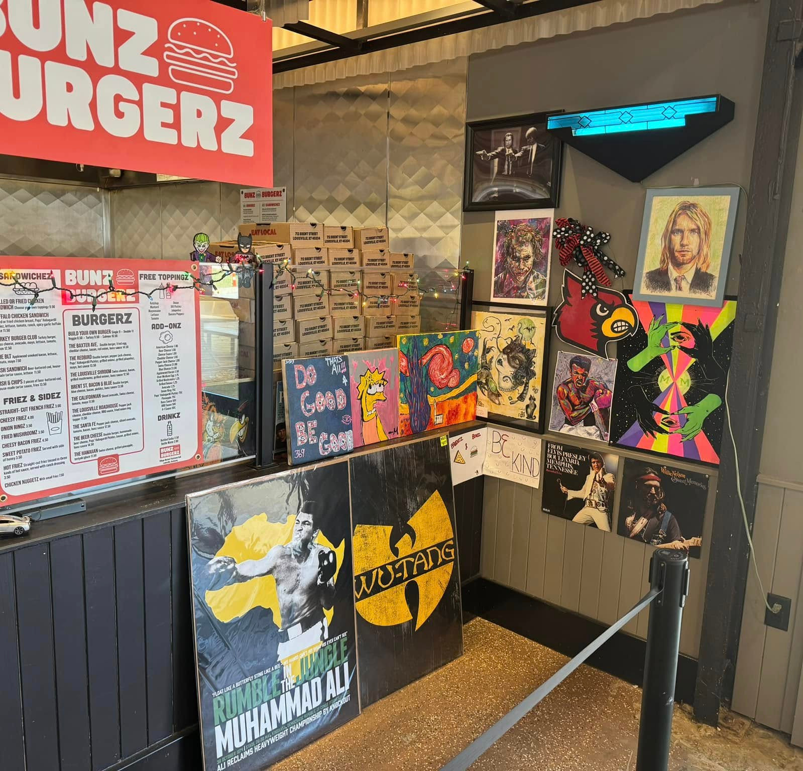 Bunz Burgerz in Germantown, Louisville – interior