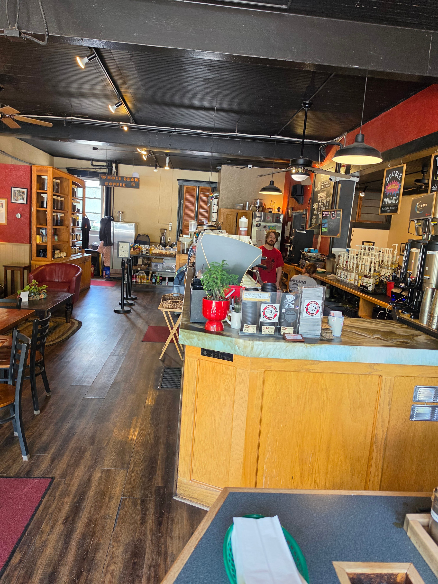 Day's Espresso & Coffee in The Highlands, Louisville – interior