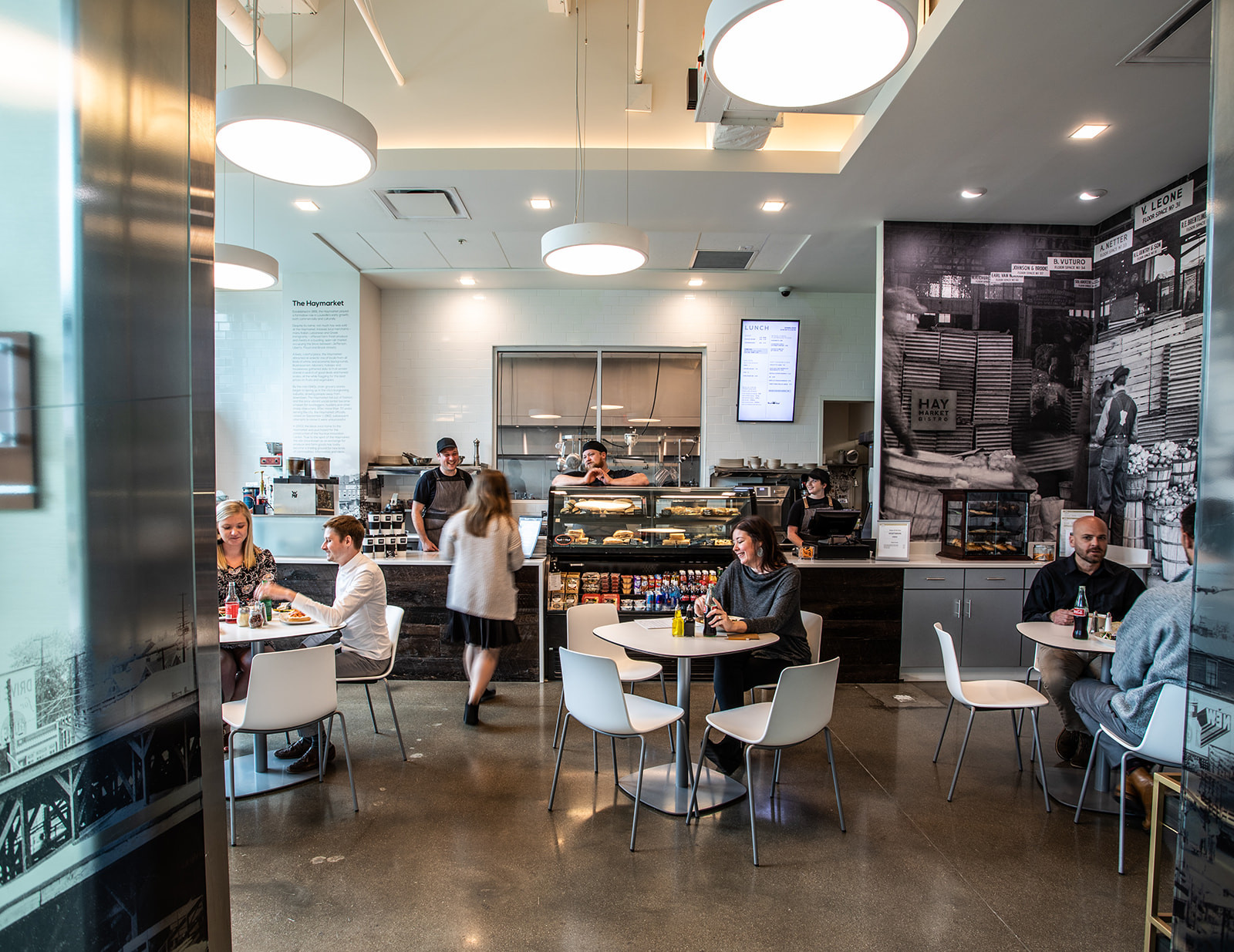 Haymarket Bistro in Downtown, Louisville – interior