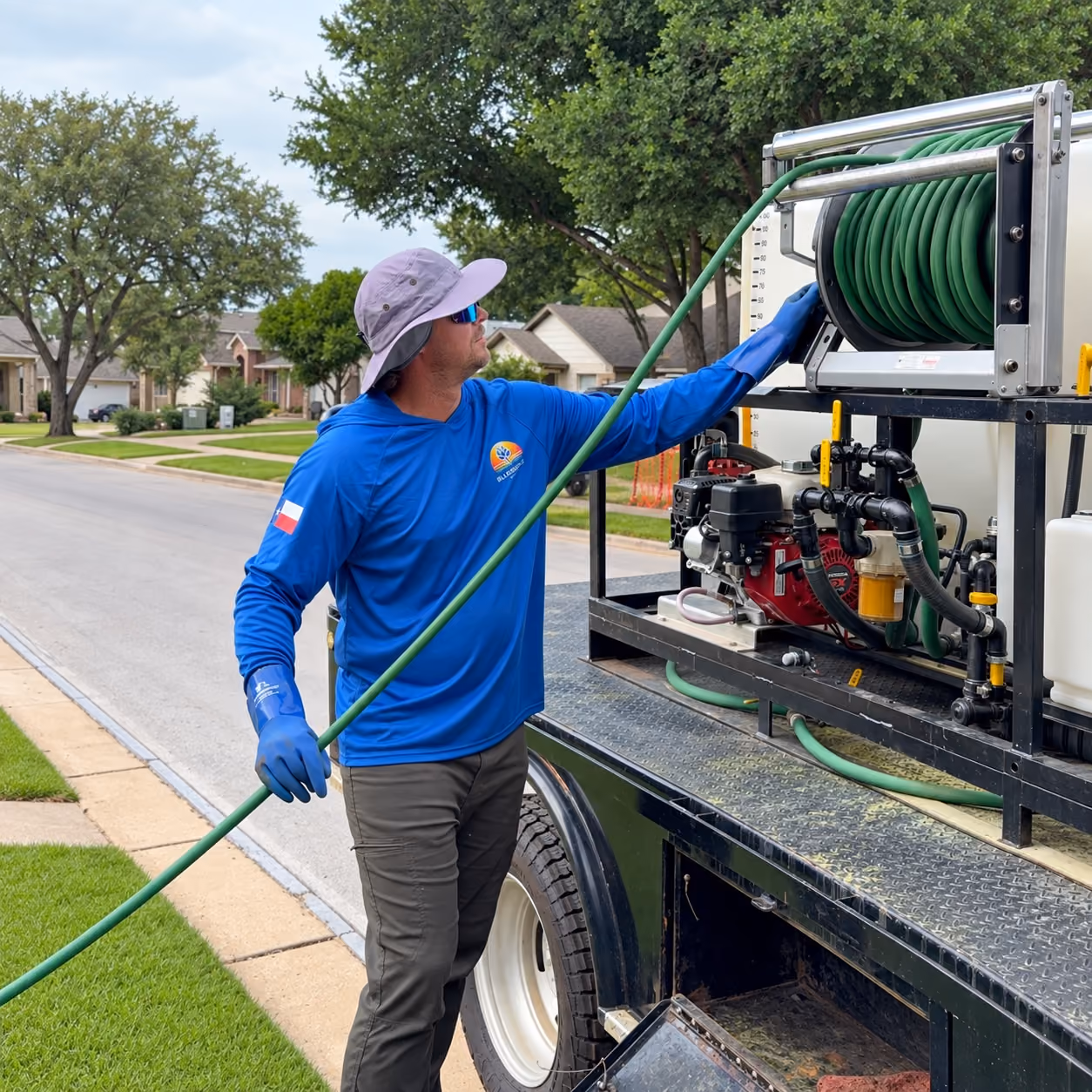 Targeted lawn weed control near me in Leander, Texas
