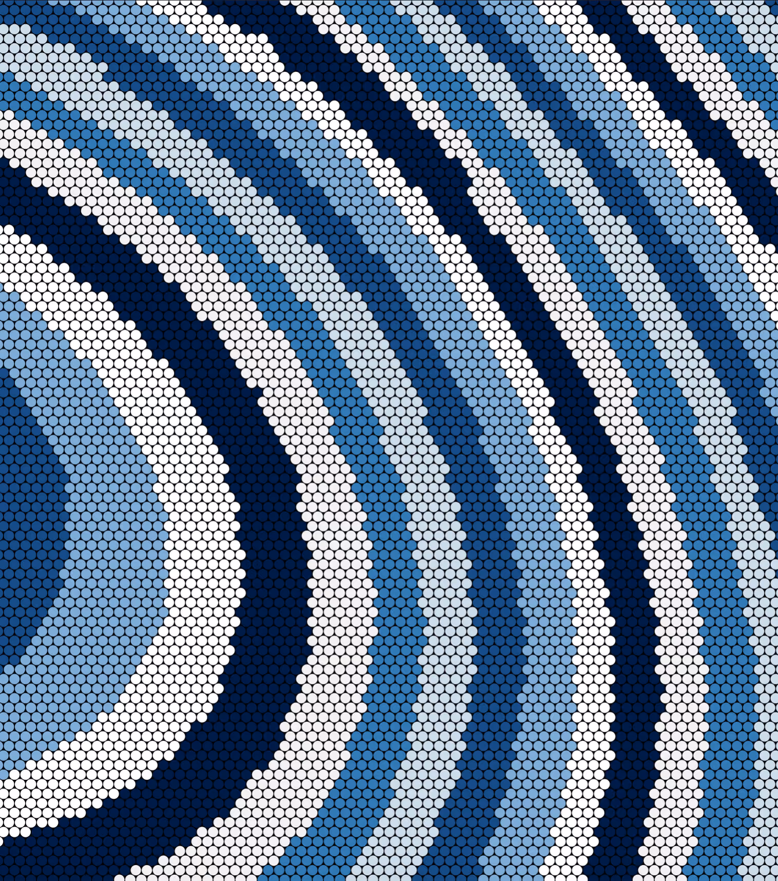 Indigenous beadwork pattern