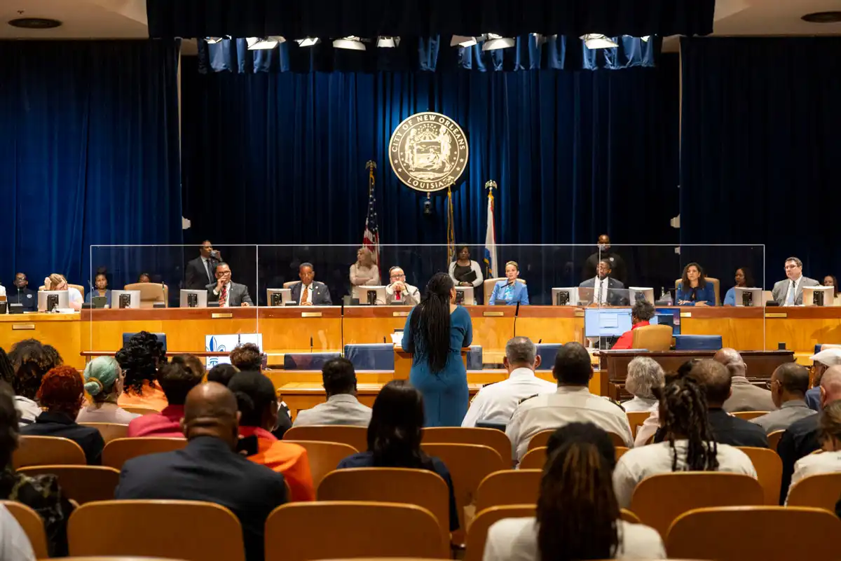 NOLA city council in session