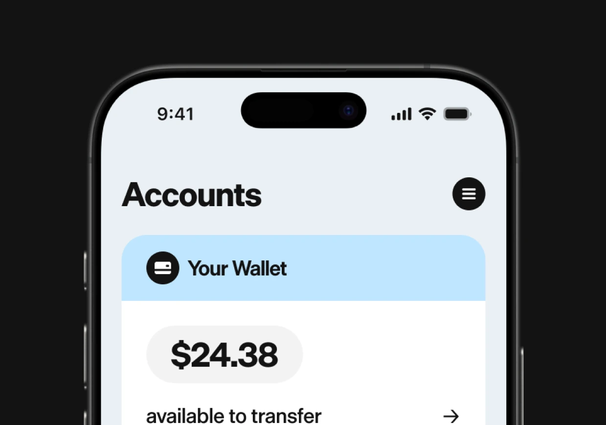 Groceries expense of $41.02 next to a Submit button