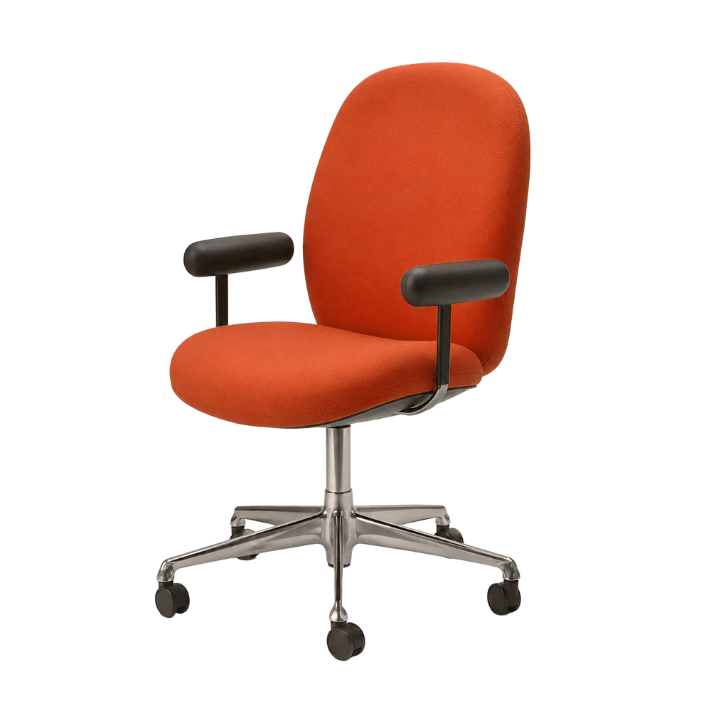 Orange office chair