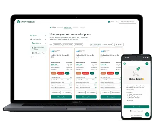 Take Command HRA dashboard