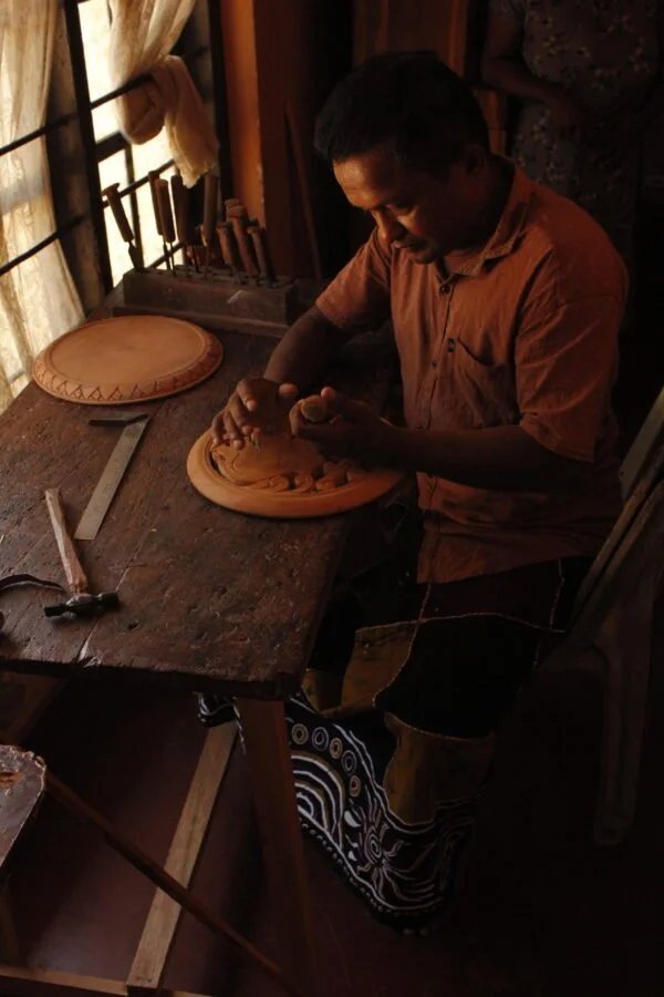 Artisan woodwork from a Tara partner