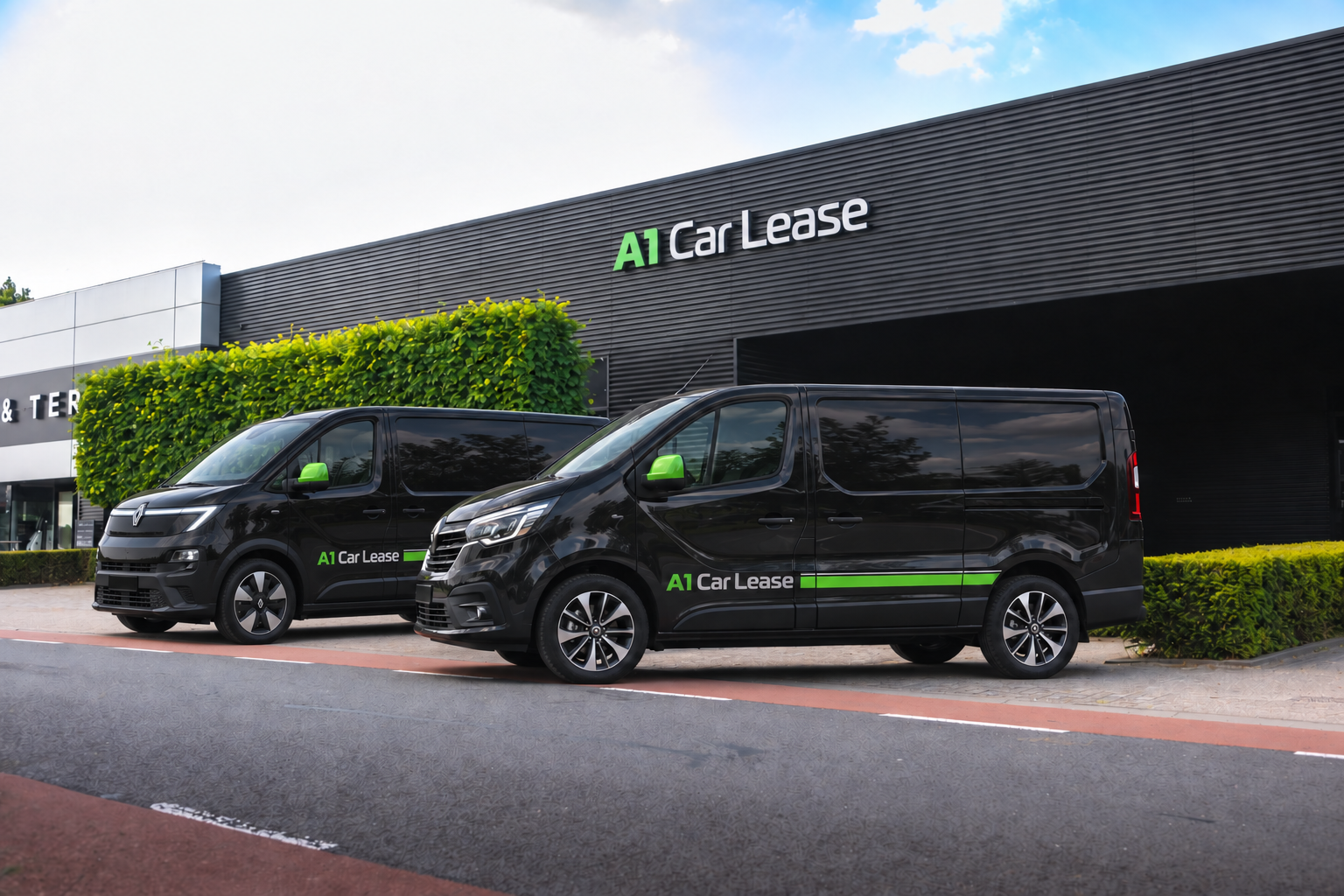 Het pand van A1 Car Lease in Enter