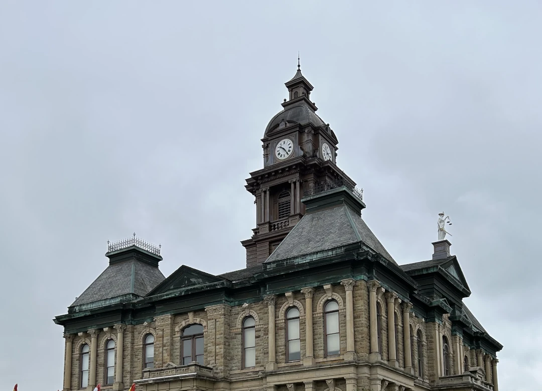 top part of millersburg courthouse