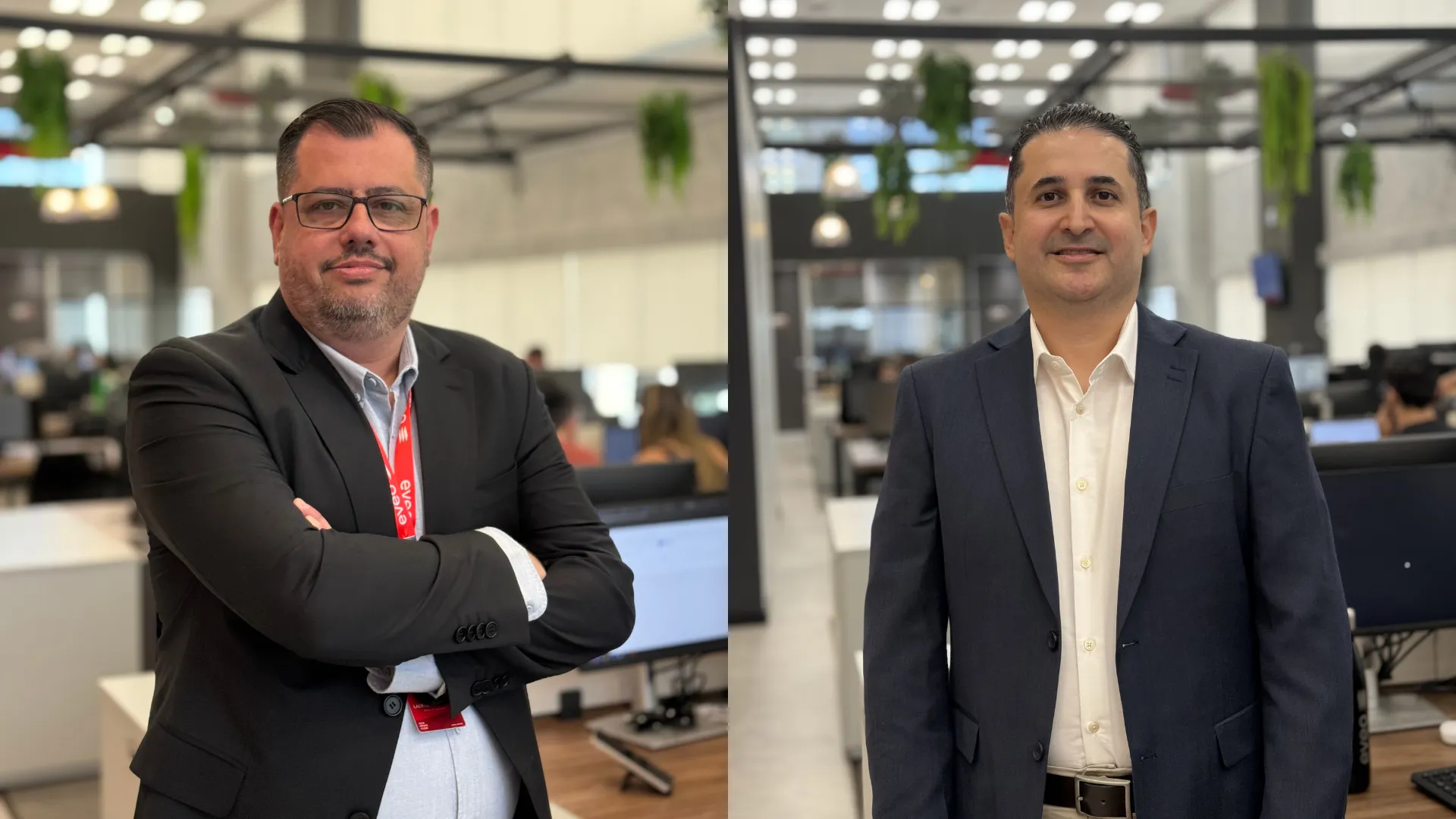 Lucas Vanzin e Rogério Soares assumem diretorias de Operações e Suporte na EVEO Cloud