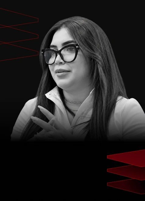 Geovana Oliveira, analista comercial da Beytech IT Solutions, em depoimento em vídeo para a EVEO