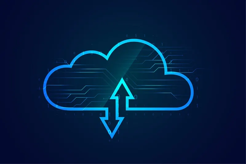 Computação em nuvem digital: contexto futurista para serviços cibernéticos.