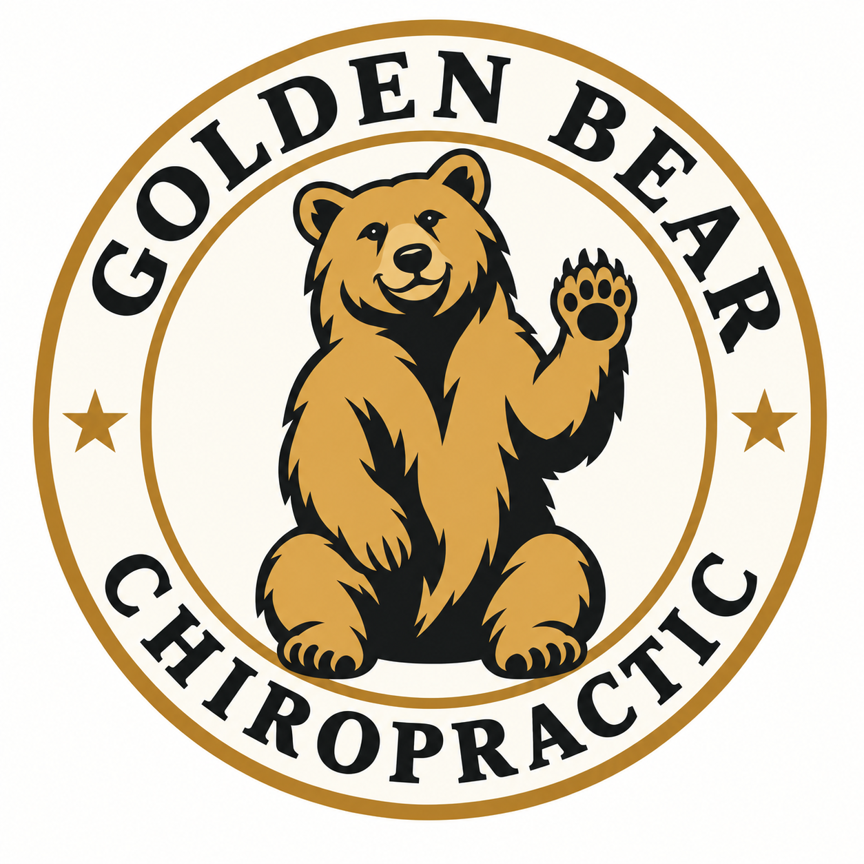 Golden Bear Chiropractic logo