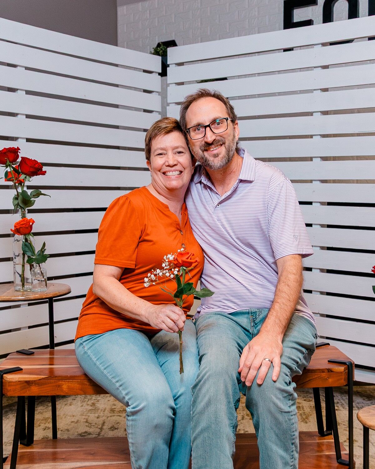 A couple at Anthem Church's Marriage Course