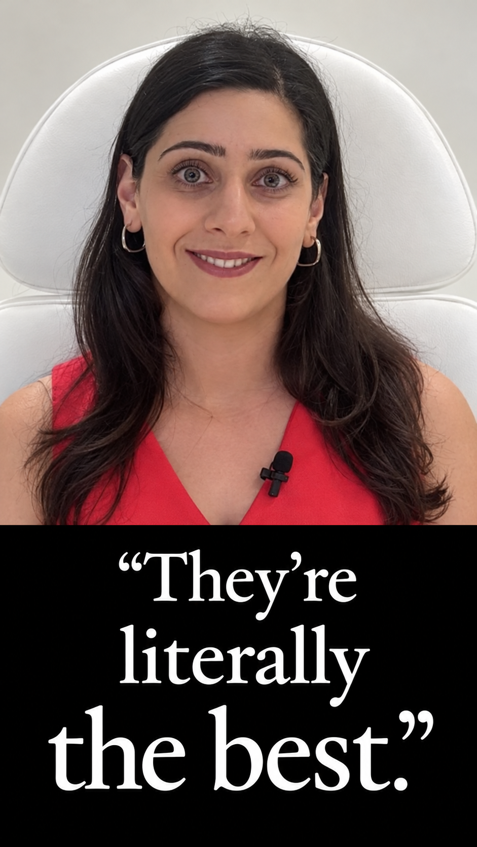 Video thumbnail: "They're literally the best." Breast lift and fat transfer experience with Dr. Darren Smith in NYC.