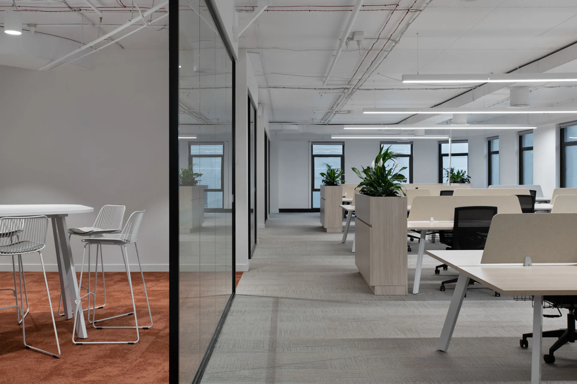 Benowa State High School — completed COMFLOOR commercial project