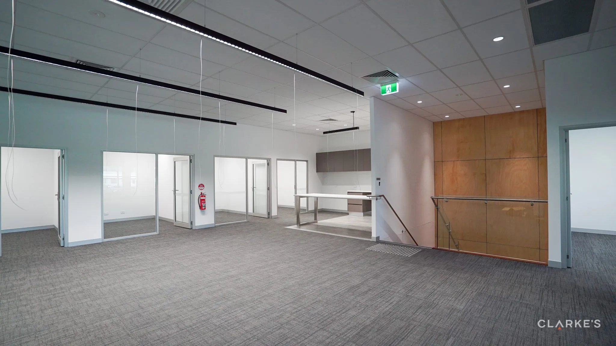 Commercial carpet at 2 Inventory Court, Arundel