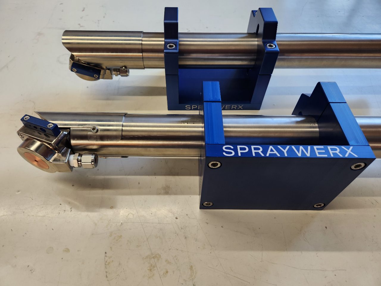 ID-Nova torch spraying an internal bore