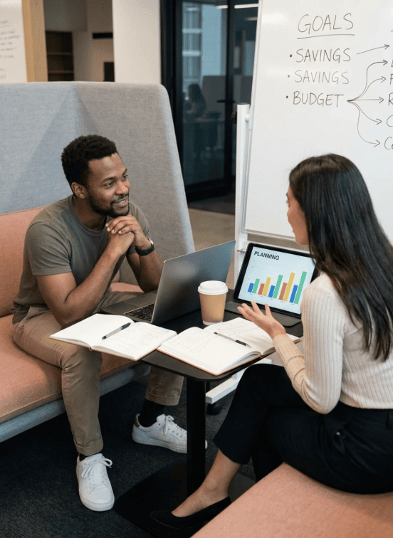 Employer offering Financial Coaching to employee