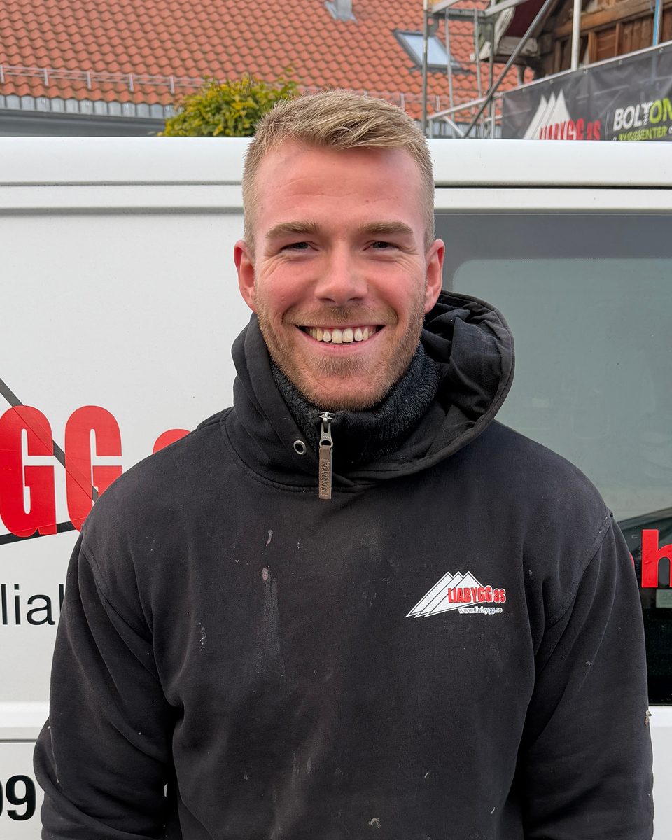 Steffan Velle, tømrer i Liabygg