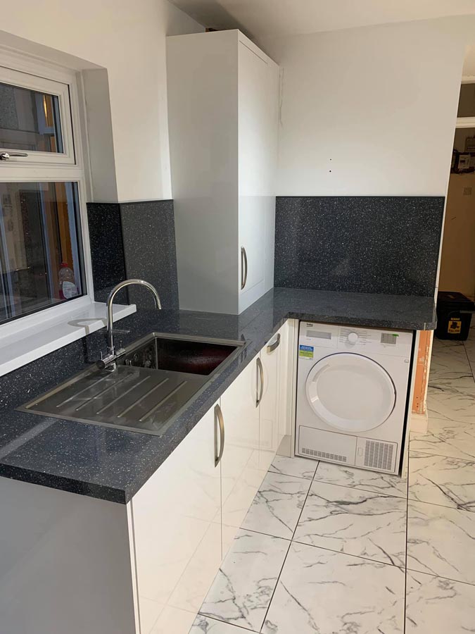 Kitchen refurbishment works
