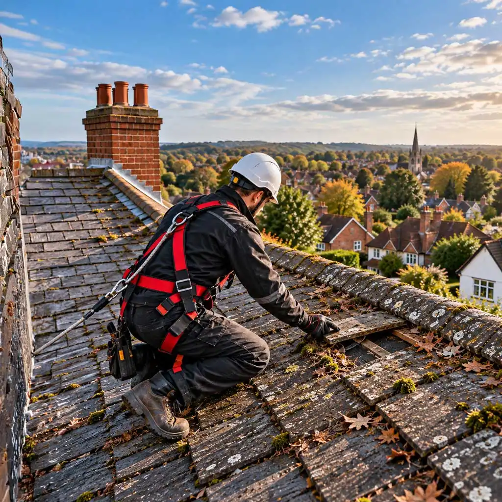 Frequent rainfall, organic debris buildup, and seasonal movement across Wokingham areas like Woosehill, Finchampstead, Winnersh, and Arborfield contribute to surface breakdown and concealed ingress risks. Early indicators including displaced coverings, compromised joints, or moisture retention often reveal deeper structural deterioration.