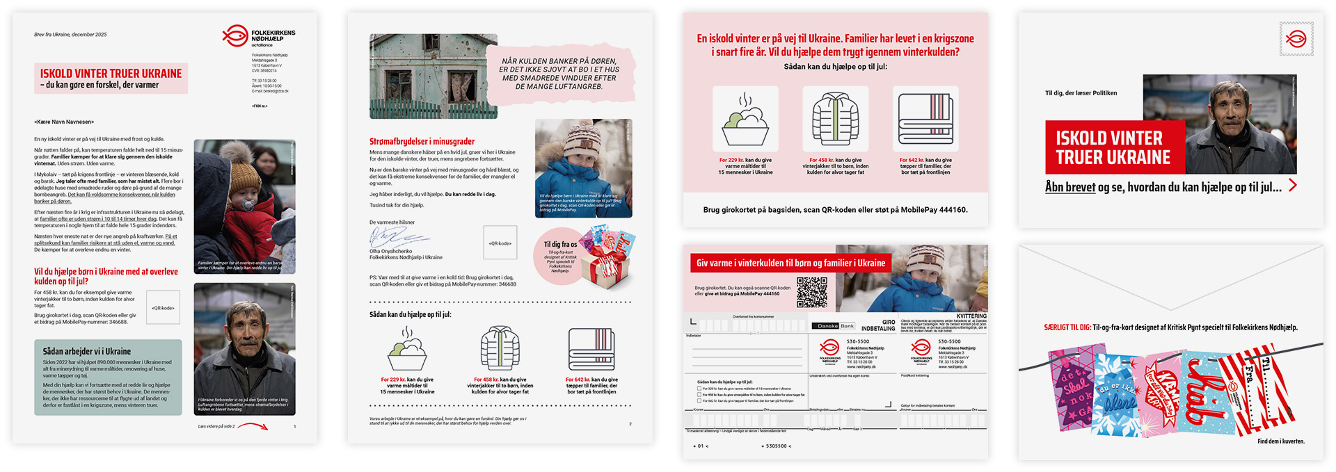 Direct mail fra Folkekirkens Nødhjælp