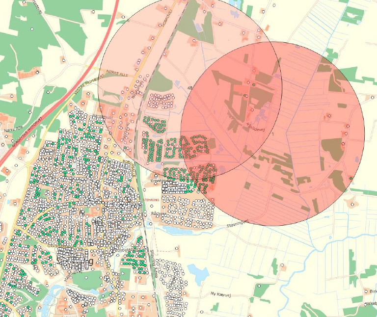 Circlements over Støvring