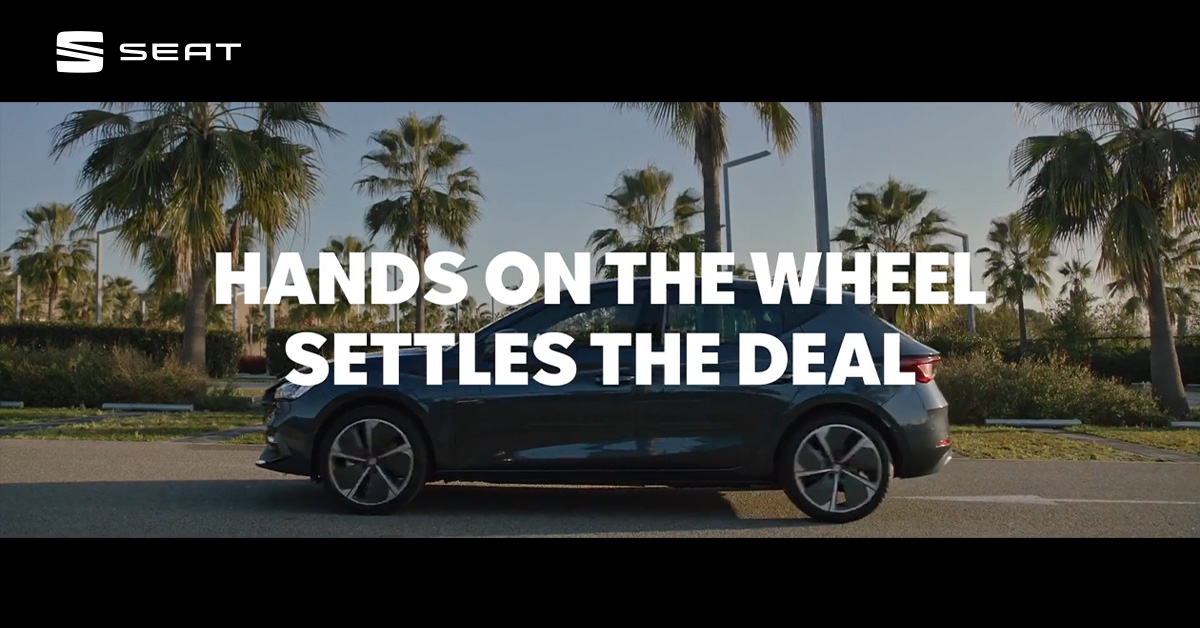 SEAT: Hands on the wheel settles the deal