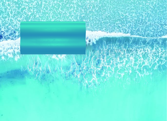 Turquoise ocean wave, the reference for Tonality's ceramic ocean tone