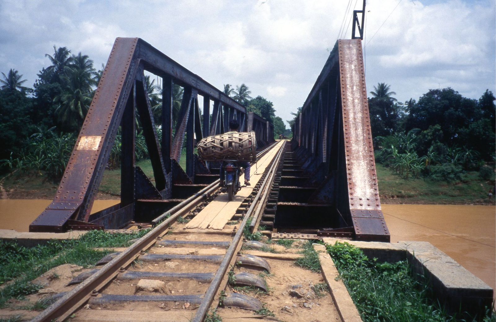 The railway bridge