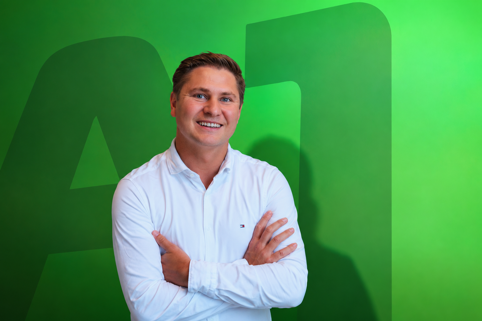 Samuel Mesritz van het salesteam van A1 Car Lease