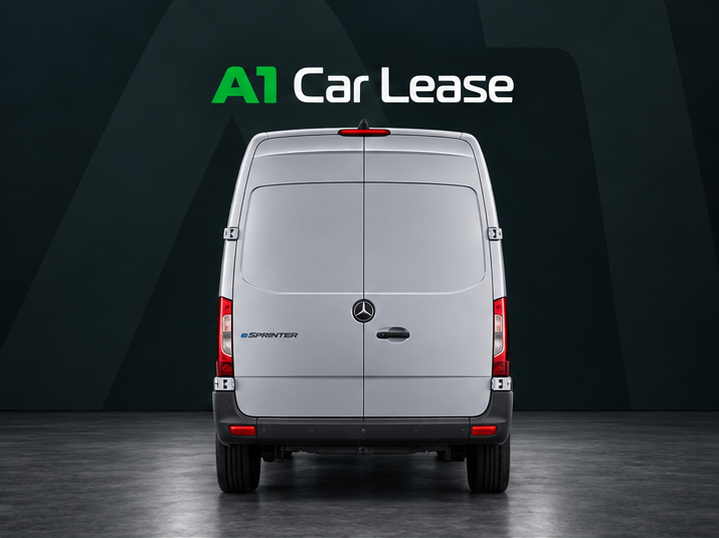 Presentatiebeeld bij de Mercedes-Benz Sprinter van A1 Car Lease