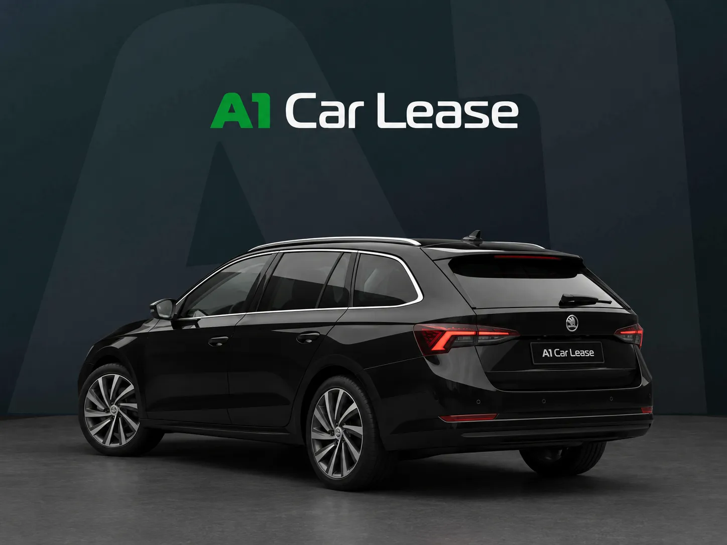 Skoda Octavia Combi 1.5 e-TSI Business Edition Shortlease — achteraanzicht